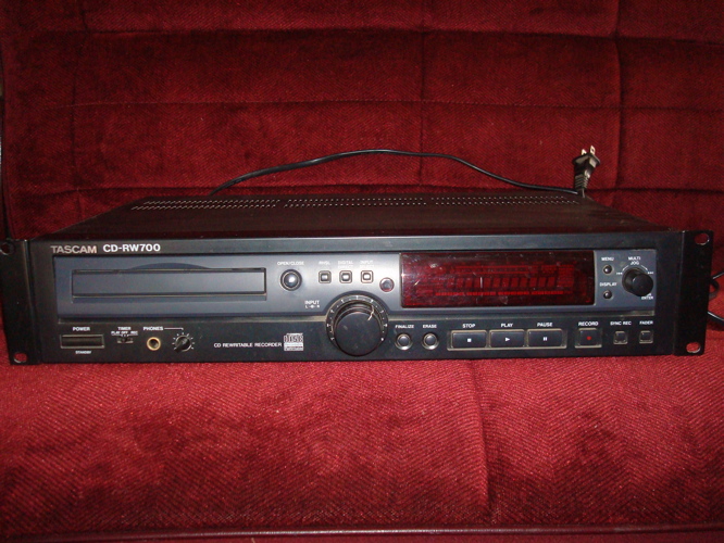 Tape Op | FS: TASCAM CD-RW700 & T.C. FINALIZER EXPRESS - Message Board